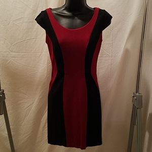 XOXO Dress Red w/Black Accent Size 5/6
